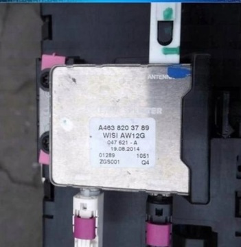MERCEDES B W246 A W176 MODUL ANTÉNY ROK ZÁRUKA