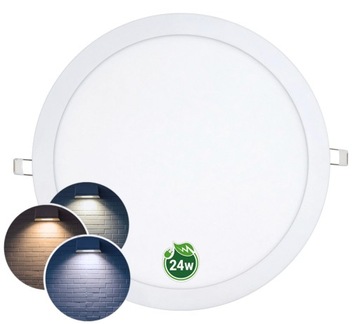 Встраиваемый потолочный светильник со светодиодной панелью 24 Вт CCD
