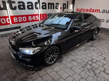 BMW Seria 5 G30-G31 Limuzyna 520d 190KM 2017 BMW Seria 5 Zapraszam cie, zobacz jaka piekna 5 w m pakiecie mam dla cieie, zdjęcie 1