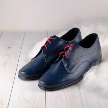 Buty komunijne chłopięce granatowe KBC-012 - 38