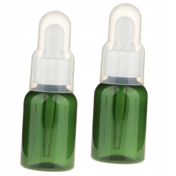 2x пластиковая пустая пипетка для бутылок-капельниц