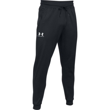 UNDER ARMOUR SPODNIE DRESOWE TRICOT BLACK r. M