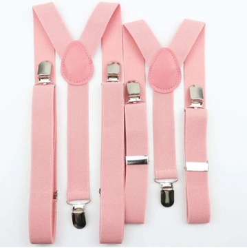 SZELKI MĘSKIE i SZELKI DZIECIĘCE pomarańczowy róż