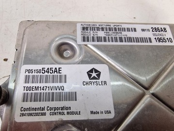 CHRYSLER 300C II ŘÍZENÍ MOTORU 3.6 05150545AE