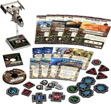 Фигурка туманного охотника X-Wing из «Звездных войн»