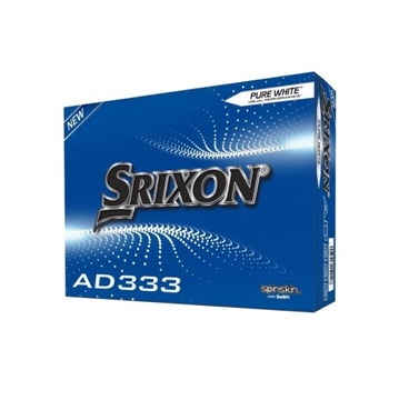 Мячи для гольфа SRIXON AD333 белые, 12 шт.