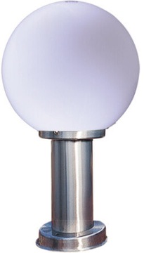 Lampa zewnętrzna Ana K-LP270-450 niska kulista chrom