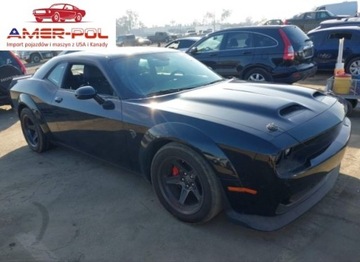 Dodge Challenger III 2021 Dodge Challenger 2021r., SRT Super Stock, od ubezpieczalni