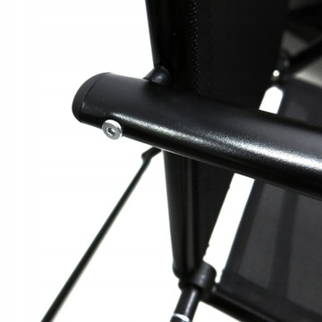 СКЛАДНОЙ РЕГУЛИРУЕМЫЙ САДОВЫЙ СТУЛ STRONG TERRACE BORNEO ЧЕРНЫЙ