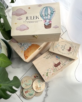 Сувенирная копилка на Крещение с принтом