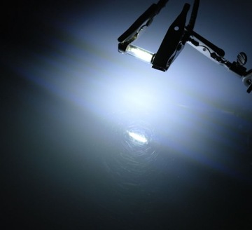 LED C5W SZKLANA ŻARÓWKA RURKOWA COB WŁÓKNO 36 mm