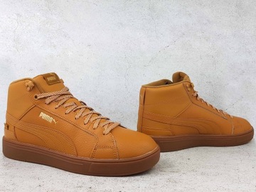 ВЫСОКИЕ КРОССОВКИ PUMA SERVE PRO MID SHOES КОРИЧНЕВЫЕ