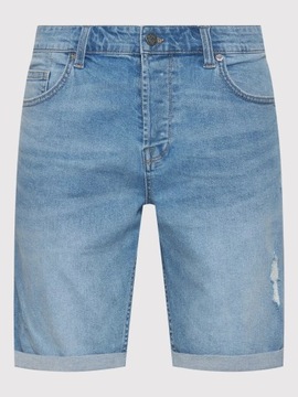 Okazja ONLY & SONS Szorty jeansowe Avi Regular Fit