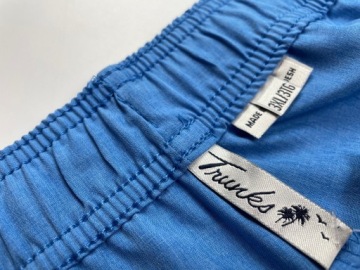 Мужские пляжные шорты синие TRUNKS р. 3XL