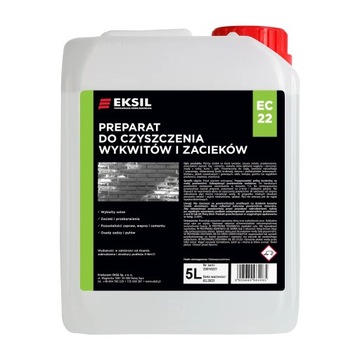 Preparat Czyszczenia wykwitów i zacieków 5L Eksil