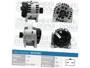 ALTERNÁTOR DO RENAULT VEL SATIS 2.2 DCI