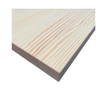 Blat drewniany sosnowy gr. 3cm na wymiar 200x65cm drewno SOSNA BEZ SĘKÓW