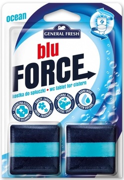 General Fresh FORCE Kostka do spłuczki MORSKA - 2 sztuki