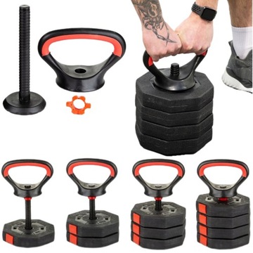 HANTLA KOMPOZYTOWA KETTLEBELL CROSSFIT FITNESS NA TRENING 10KG EB FIT