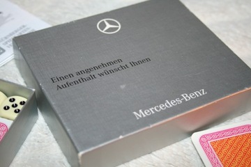 ИГРОВЫЕ КАРТЫ MERCEDES BENZ + ПОДАРОЧНАЯ УПАКОВКА ДЛЯ КОСТЕЙ