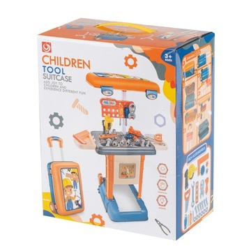 СТОЛ С ИНСТРУМЕНТАМИ ДЛЯ ИГРЫ «Сделай сам» С ИНСТРУМЕНТАМИ, СЛОЖЕННЫМИ В КОРПУС