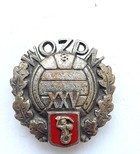 Odznaka Warszawski Związek Piłki Nożnej 1946