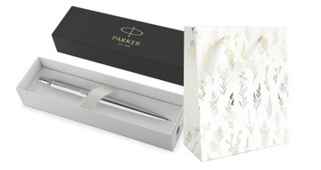 АВТОМАТИЧЕСКИЙ КАРАНДАШ PARKER JOTTER STEEL В ПОДАРОК ​​с гравировкой и сумочкой