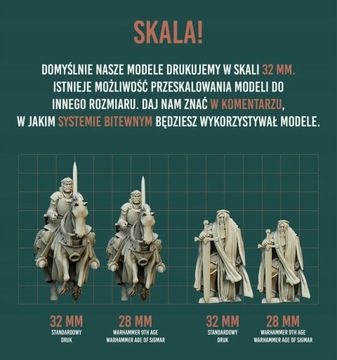 Spectral Cavalry 1 - Миниатюры Хайленда - Druk3D