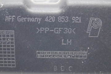 КРЕПЛЕНИЕ ВЫДВИЖНОЙ НАПРАВЛЕНИЯ ЛЕВАЯ AUDI R8 420 420853921