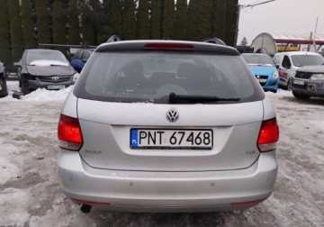 Volkswagen Golf VI Variant 1.6 TDI-CR DPF BlueMotion 105KM 2012 Volkswagen Golf 2012r, SALON POLSKA. 1.6 TDI. Lekko uszkodzony przod. Jezd, zdjęcie 14