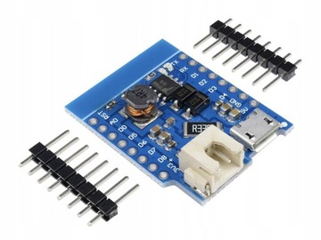 Wemos D1 mini (ESP) Battery Shield