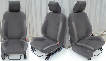 FORD FIESTA MK7 LIFT 16 FOTEL PRAWY PRZÓD ST-LINE
