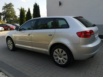 Audi A3 8P 2009 Audi A3 1.6 MPI 102KM SPORTBACK Klimatronic Isofix, zdjęcie 8