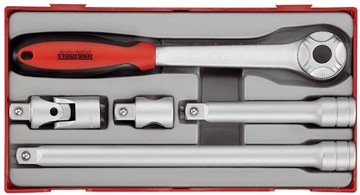Teng Tools TT1205 Набор храповых ручек с квадратным хвостовиком, 1 дюйм