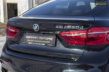BMW X6 F16 Crossover M50d 381KM 2017 BMW X6 Indyvidual / Dociągi / Kamera 360, zdjęcie 12