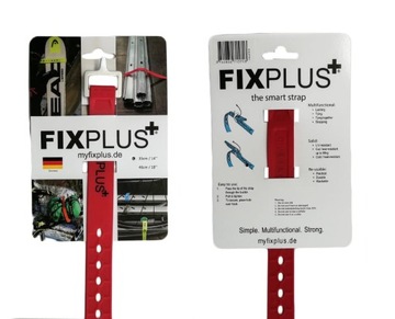 FixPlus 35 см / 2,3 см Крепежный ремень (/: красный)