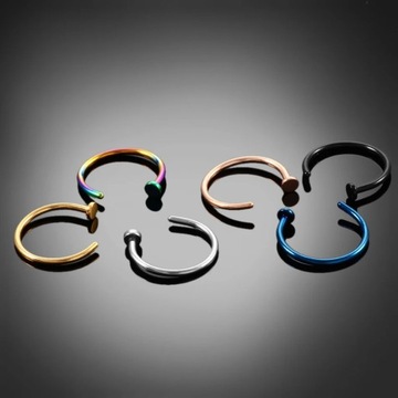 Неокисляемый Anillo de Acero для женщины, пирсинг для ложного нареза