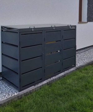 КОРПУС, МУСОРНЫЙ БАК 120Л x 3