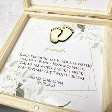 КРЕЩЕННАЯ КОПЛИТЕЛЬНАЯ КОРОБКА СУВЕНИР ПОДАРОК