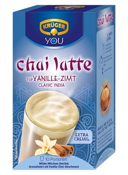 Chai Latte waniliowo-cynamonowy Krüger 250 g DE