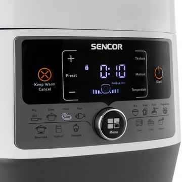 Multicooker szybkowar elektryczny 1000W 5,7L 14 PROGRAMÓW Sencor SPR 3600WH
