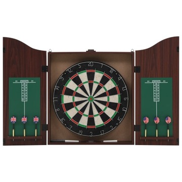 TARCZA DART GRA W RZUTKI DO LOTEK 6 szt. SIZAL