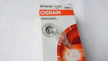 ЛАМПА OSRAM W16W 12В 16Вт 1 шт.