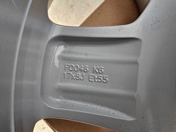 4× DISK HLINÍK FORD OE RANGER 8.0" X 17" 6X139.7 ET 55