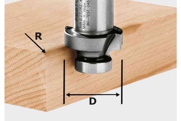 FESTOOL Frez do zaokrągleń HW R2 OFK 500 490092