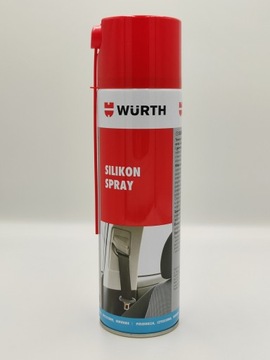 WURTH Силикон для автомобильных уплотнителей Спрей для ухода за резиной 500мл