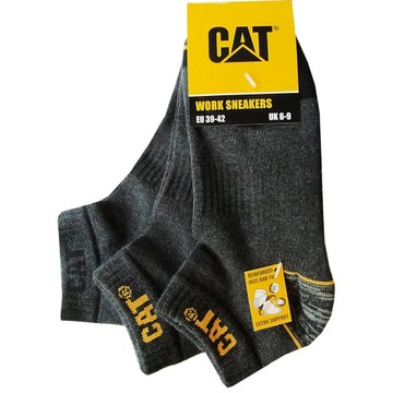 НОСКИ РАБОЧИЕ CAT Caterpillar серые 3 пары