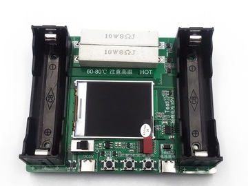 Тестер емкости аккумулятора 18650 USB-C
