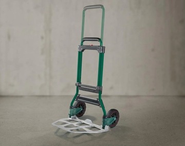 Lekki Wózek Transportowy Młynarka Składany Aluminium Magazynowy Mocny 100kg