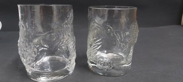 Стакан, 2 шт, художественное дизайнерское стекло